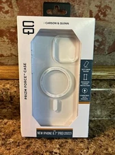 Carson Quinn Prizm Force Clear Case MagSafe for Apple iPhone 14 Pro 2022 6.7”