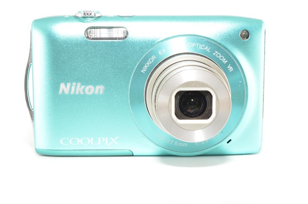 2976 Nikon ニコン COOLPIX デジカメ S3300 美品 美品 Nikon コンパクトデジカメ COOLPIX S3300 ミントグリーン