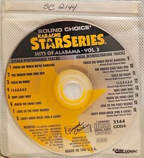 SC2144 ALABAMA   HITS     SOUND CHOICE KARAOKE  CDG RARE LOT SC