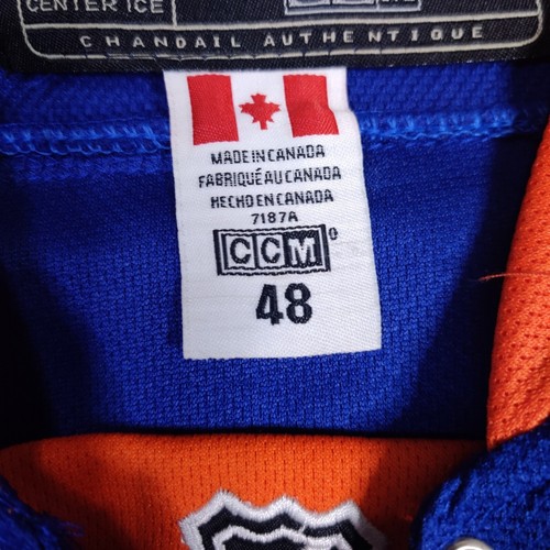 Maglia Reebok New York Islanders #91 John Tavares autentica cucita NHL taglia 48 - Foto 9 di 12