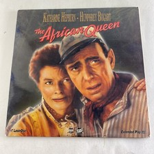 THE AFRICAN QUEEN HEPBURN AND BOGART 12" Laserdisc FOX HOME VIDEO 8129