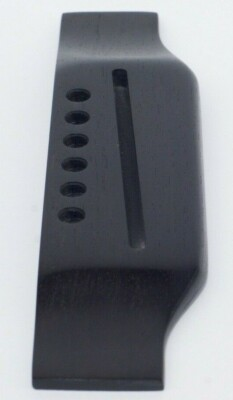 #ad New Custom Replacement Guitar Bridge Gibson B25 LG0 Reverse Belly Polished Ebony $139.99