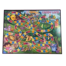 Milton Bradley Nick Jr Dora the Explorer Candy Land REPLACEMENT game board 2005