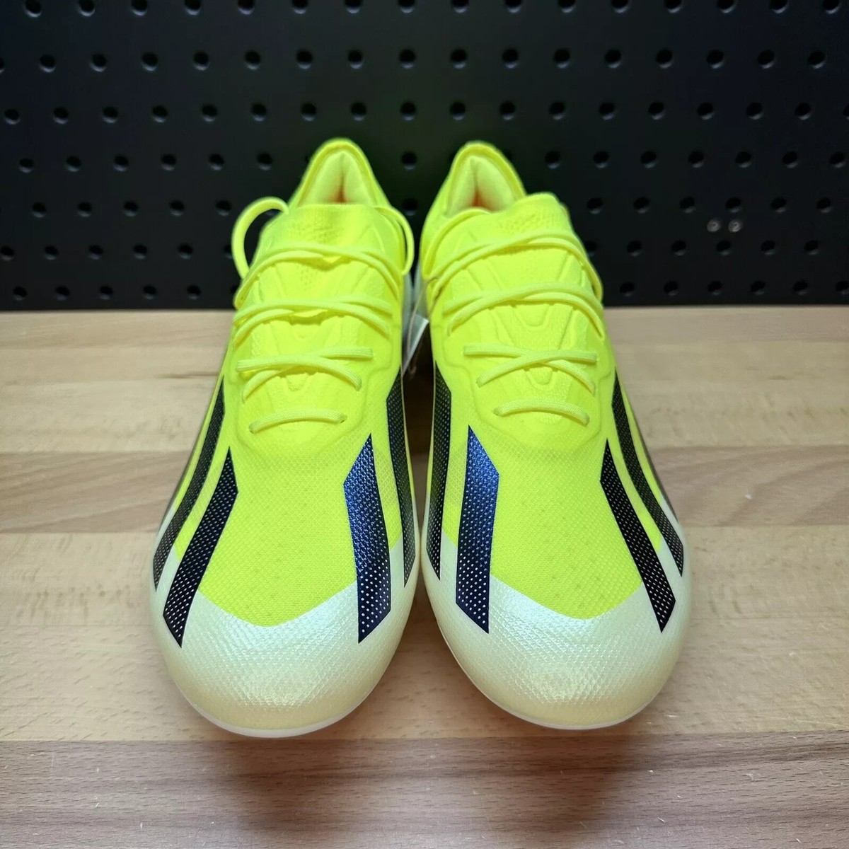adidas X Crazyfast Elite F Soccer Cleats IE2376 Yellow Men's 7.5