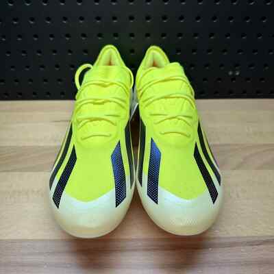 adidas X Crazyfast Elite F Soccer Cleats IE2376 Yellow Men's 7.5