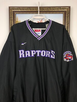 Vintage 90's NBA Reebok Toronto Raptors NBA Jacket Mens Bomber