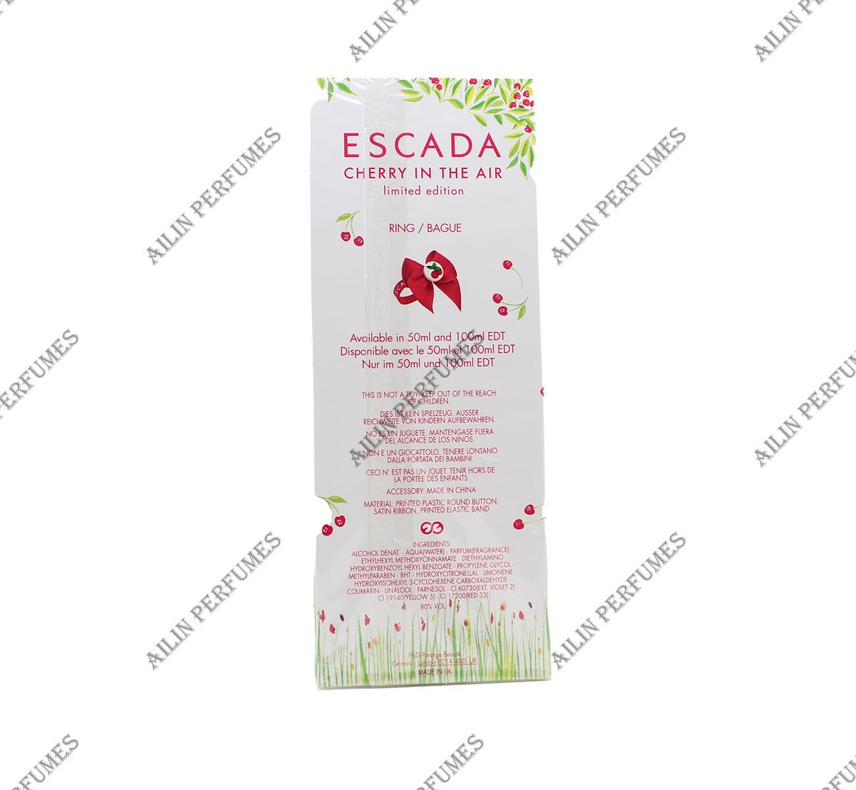 CHERRY IN THE AIR by Escada 3.3 oz (100 ml) eau de toilette spray