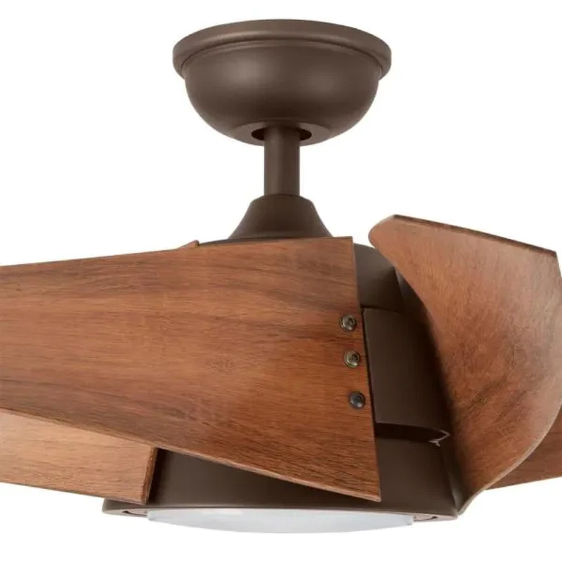 Modern Ceiling Fan with Remote Control LED Espresso Bronze Broughton 42 In. NEW - Image 4 of 4
