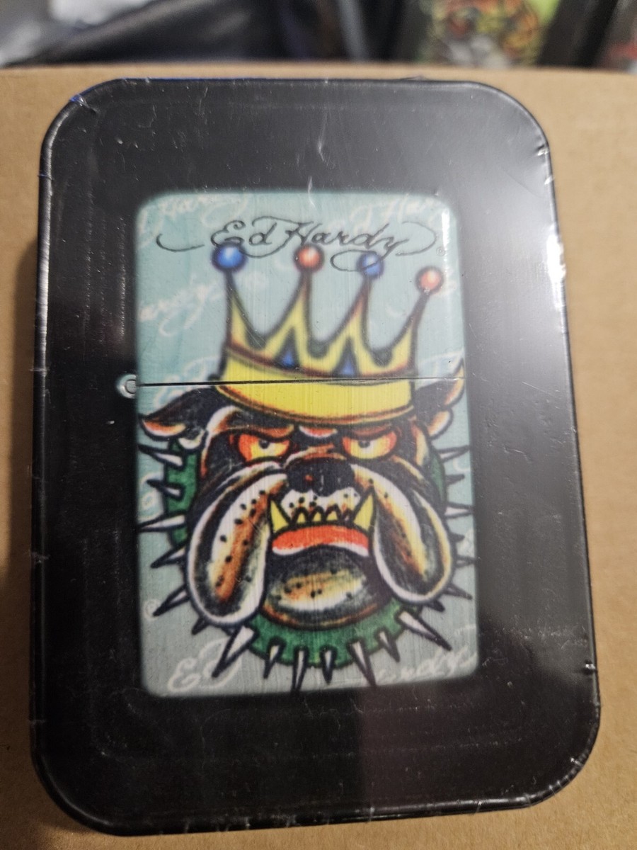 Ed Hardy Lighter Flip Top With Tin | eBay Ed Hardy Lighter Flip Top With Tin | eBay