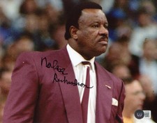 NOLAN RICHARDSON SIGNED AUTOGRAPHED 8x10 PHOTO ARKANSAS RAZORBACKS BECKETT BAS