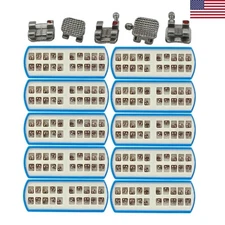 10 Kits ICE Nickel Free Metal Twin Bracket Roth MBT 022 345 Hooks 5-5 OC BIOMIM