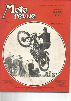 MOTO REVUE N°1.179 250 ZUNDAPP ''ELASTIC'' / LAPIZE / 175 CAMUS SPECIAL / MEAUX