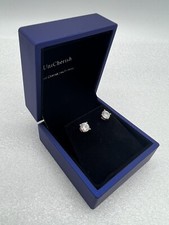 Rose Gold Cubic Zirconia Stud Earrings for Women, Teens, Girls CZ Earrings NIB