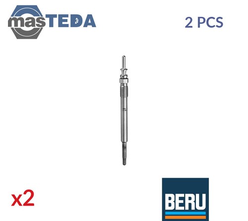 GN992 GLÜHKERZE GLÜHKERZEN BERU 2PCS FÜR OPEL ASTRA G,VECTRA B,ZAFIRA A