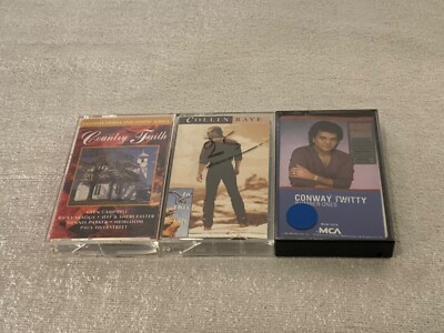 Conway, Collin Rays, Common Ground lot of 3 Audio Cassette Tapes
