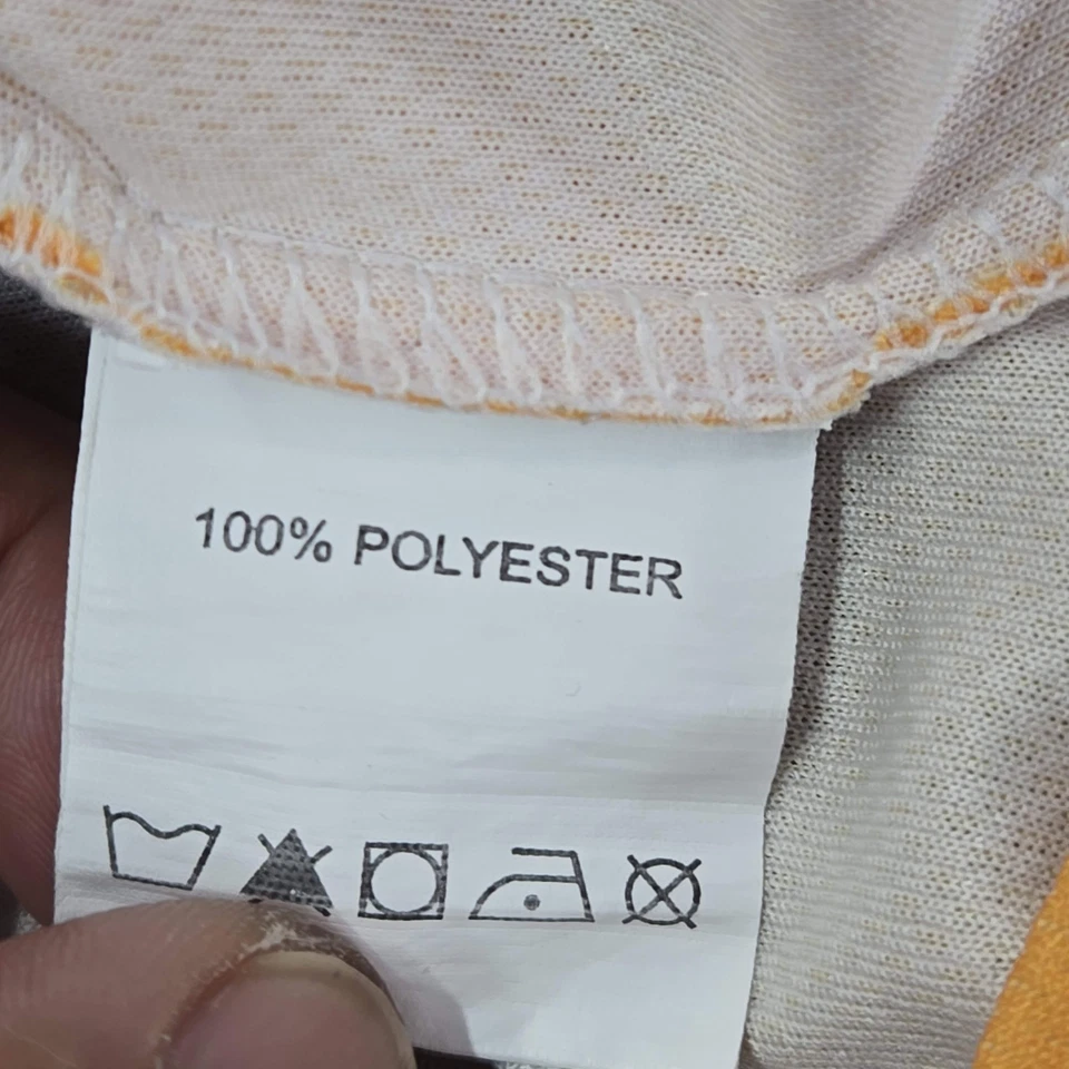 Camiseta masculina Jacks of Fiji estampa gráfica amarela manga curta gola redonda pulôver - Imagem 4 de 4