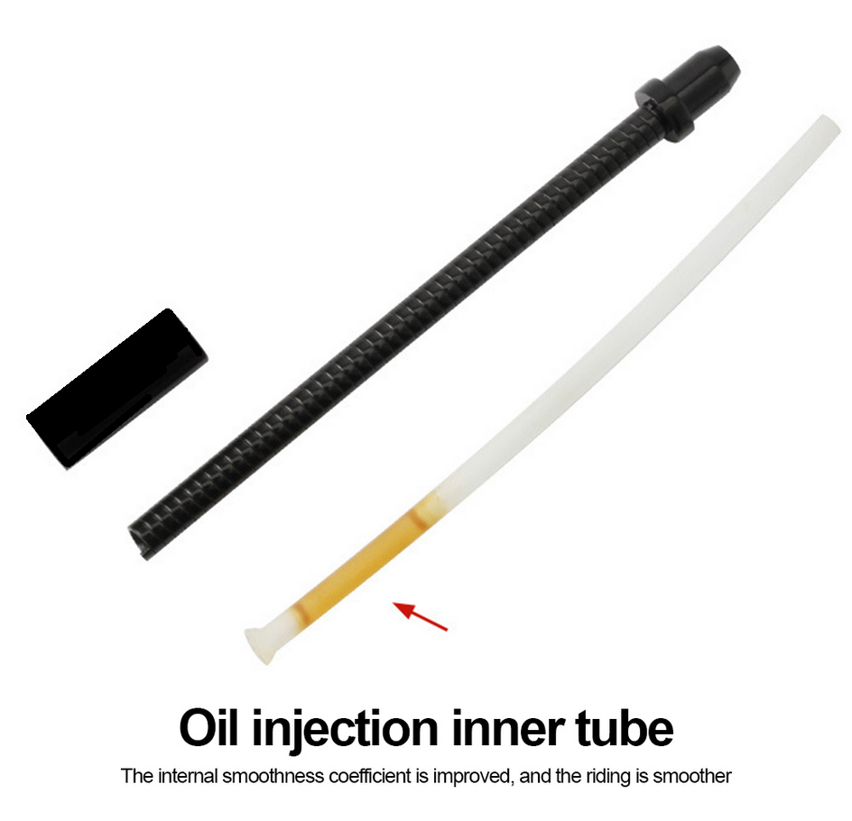 Bicycle V Brake Cable Guide Pipe MTB BMX Bike Brake Bend Pipe Ajustable