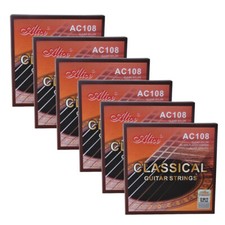 6Sets Alice Classical Guitar Strings Normal Tension Silver Plated Alloy AC108