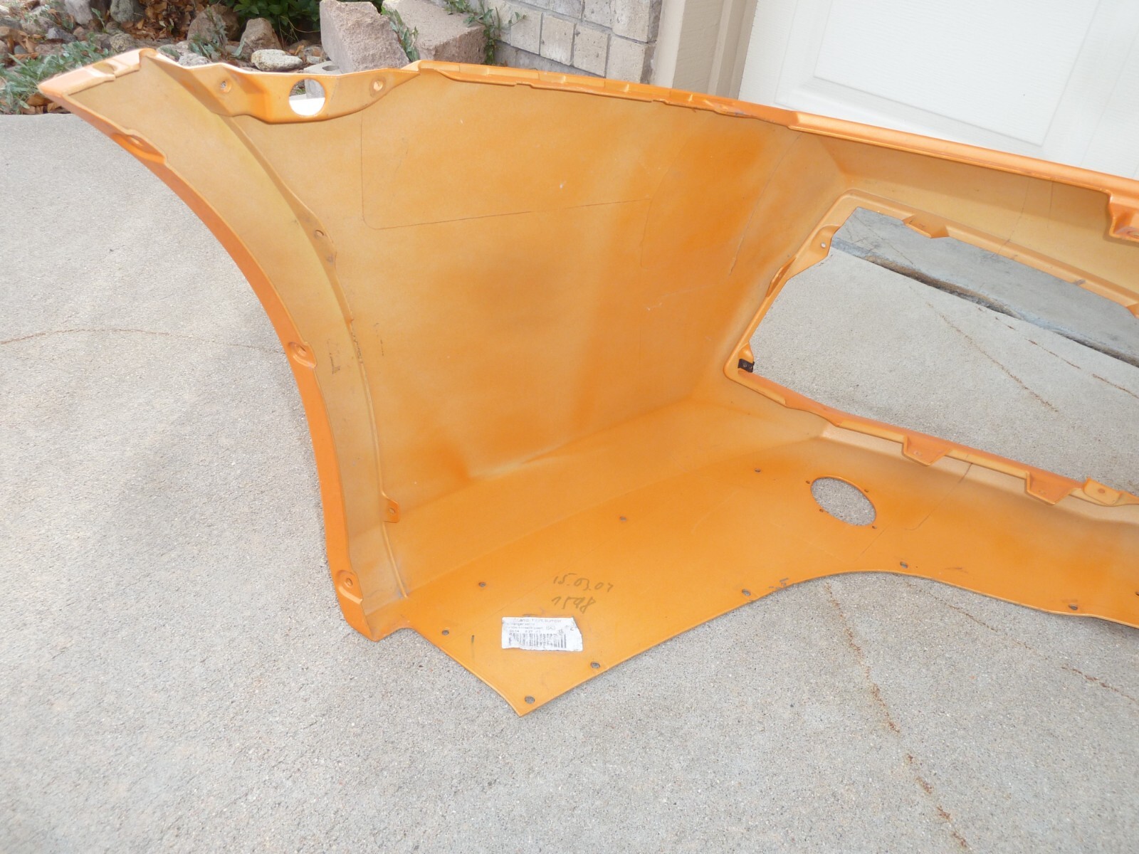 2004-2008 Lamborghini Gallardo FRONT BUMPER COVER OEM Skin Facia Orange
