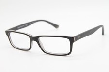 NEW EMPORIO ARMANI EA 3061 5390 BLACK GREY AUTHENTIC EYEGLASSES 55-16