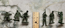 Lot Of 227 Vintage 1970 Army Men Plastic 2 Inch Tall Read Free Delivery