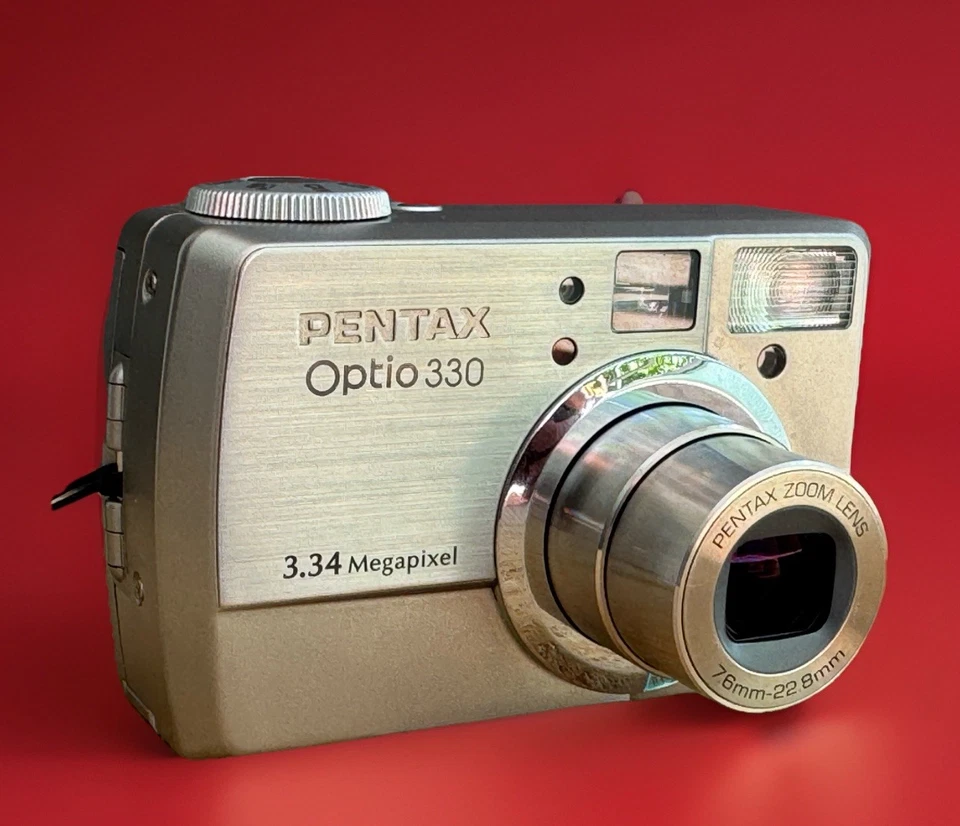 Pentax Optio 330 Digital Cameraг 3.34 Megapixel 3x optical Zoom mit OVP - Bild 3 von 4