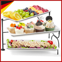 Etagere 3 Etagen 36X17Cm Servierplatte Kunststoff Drehbar Buffet Party ZubehöR