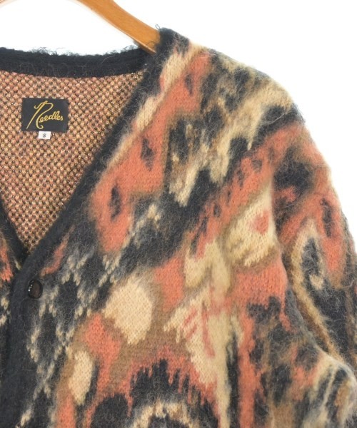 Needles Cardigans BlackxOrange(Patterned) S 22006… - image 4