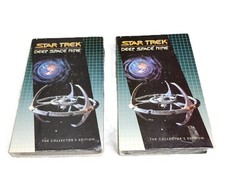 Vintage Star Trek Deep Space Nine VHS Lot Waltz Emissary Collector  s Sci-Fi Set