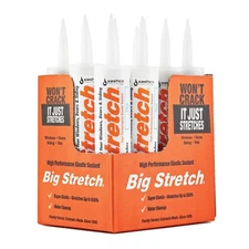 Sashco - BIG-P-C-12 Big Stretch Acrylic Latex High Performance Caulking Clear 