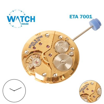 ETA 7001 SOLVIL & TITUS GENEVE -Swiss Manual Movement-2 Hands-Height:3.61mm