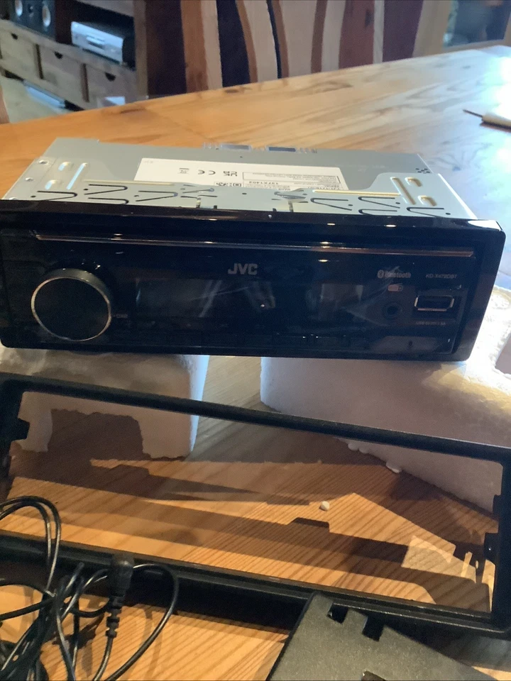 Autoradio, Jvc, KD-x472 DBT inklusive Einbauset für Audi A3 8P - Bild 2 von 4