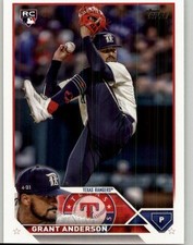 2023 Topps Update Grant Anderson Rookie #US141 RC Texas Rangers