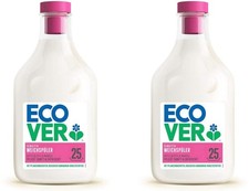 Ecover 2 x fabric softener apple blossom & almond 750 ml each