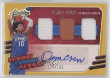 2020 Panini Absolute Memorabilia Level 1 123/199 Daniel Oturu #TT3-DOT Auto 1a07