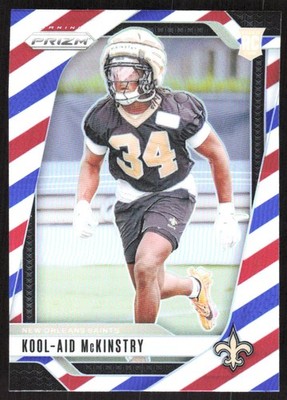 3405J 2024 Panini Prizm #363 Kool-Aid McKinstry Red White and Blue