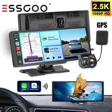 10.26" dash cam G-sensor wireless CarPlay & Android Auto - car DVR - 5G WiFi 4k
