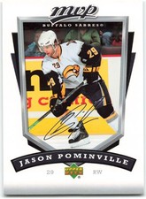 2006-07 Upper Deck MVP #37 Jason Pominville Buffalo Sabres