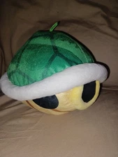 Super Mario Bros Koopa Shell 9" Green Turtle Stuffed Animal Toy Nintendo