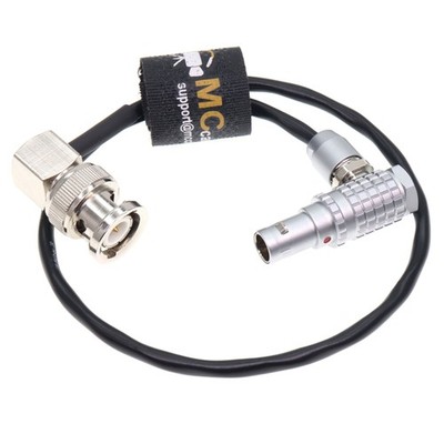 RED KOMODO-X V-RAPTOR Camera 9 Pin Timecode Cable BNC Time Code for ZAXCOM