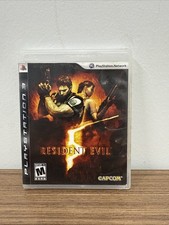 Resident Evil 5 (Sony PlayStation 3, 2009) Complete In Excellent Condition