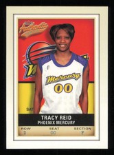 2002 Fleer Authentix WNBA #90 Tracy Reid Basketball MERCURY NM-MT