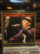 The Best Of Mississippi John Hurt 2 LP Vinyl Record 1971. Vanguard VSD 19/20 The Best Of Mississippi John Hurt 2 LP Vinyl Record 1971. Vanguard VSD 19/20