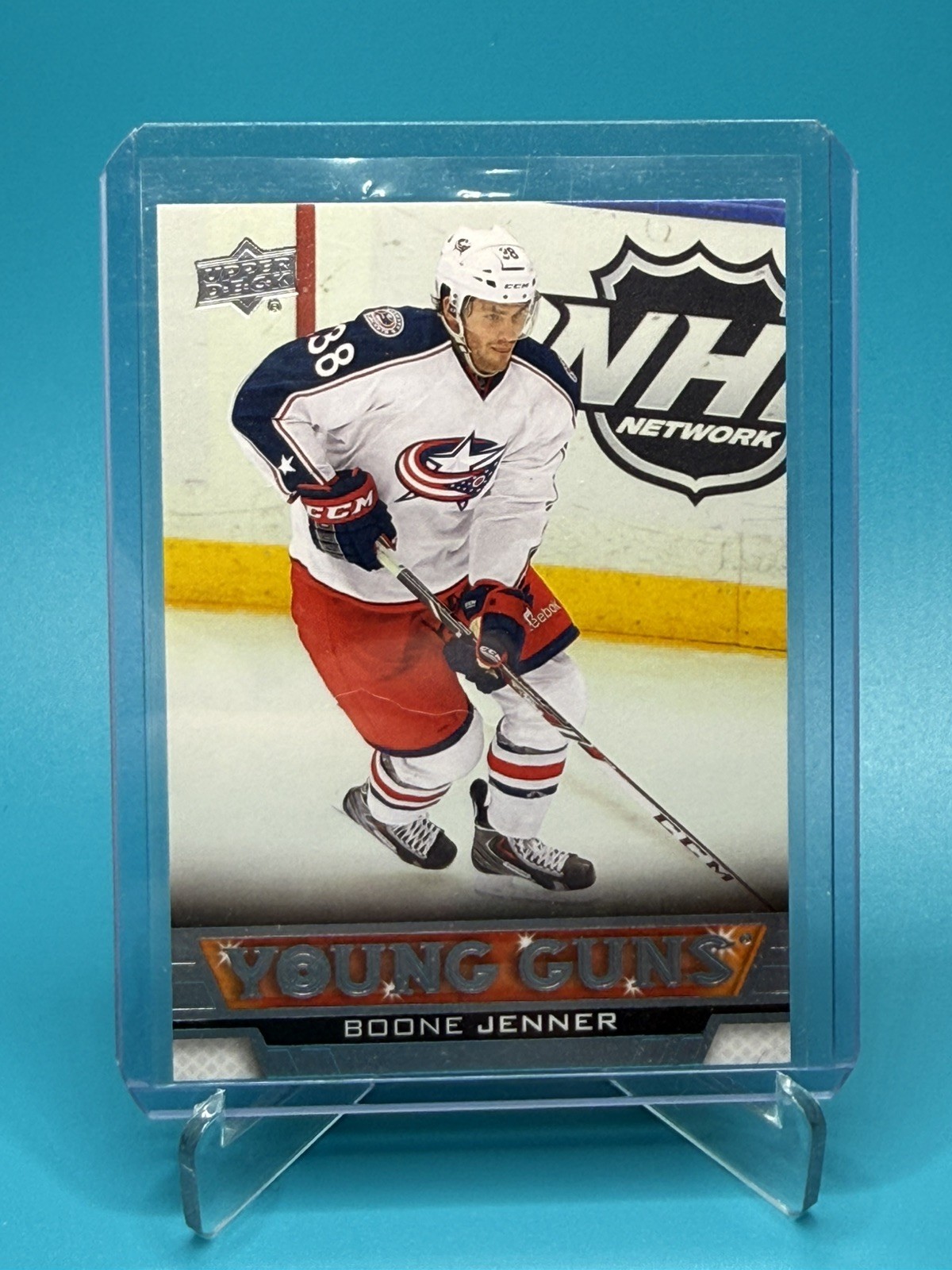 Boone Jenner 2013-14 Upper Deck Series One Young Guns Rookie #225 Blue Jackets