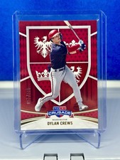 /299 2024 Panini Crusade Dylan Crews Red  Rookie Card – Serial #027/299 RC