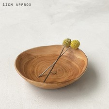 East of India Teak Wood Small Bowl