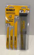 NEW Open Box DeWalt 10-Piece Reciprocating Saw Blade Kit & Tough Case DW4898
