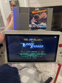 3-D WorldRunner (Nintendo Entertainment System, 1987) NES Tested Free Ship