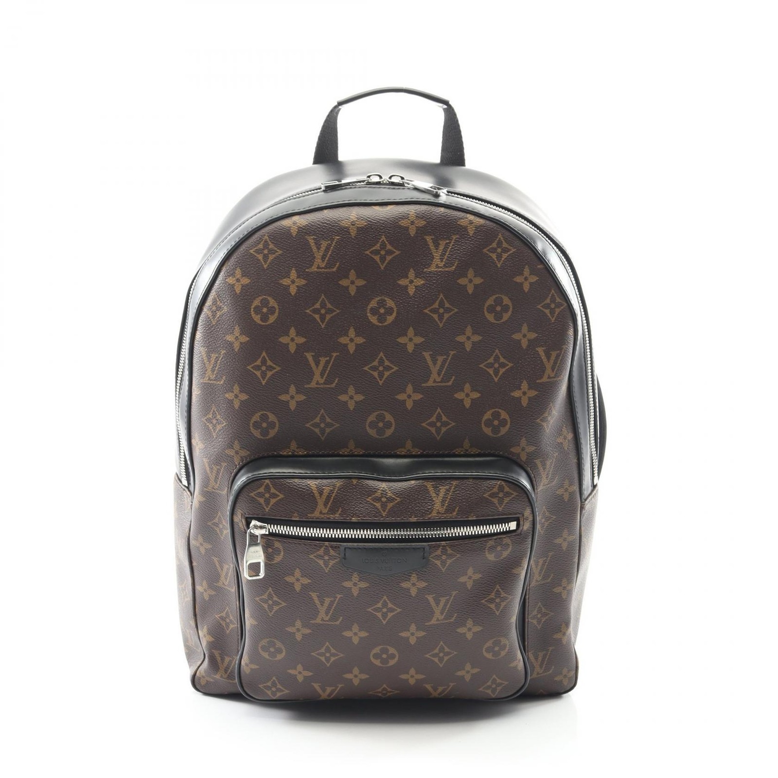 LOUIS VUITTON Josh Rucksack Backpack M41530 Monogram macassar Brown Black used