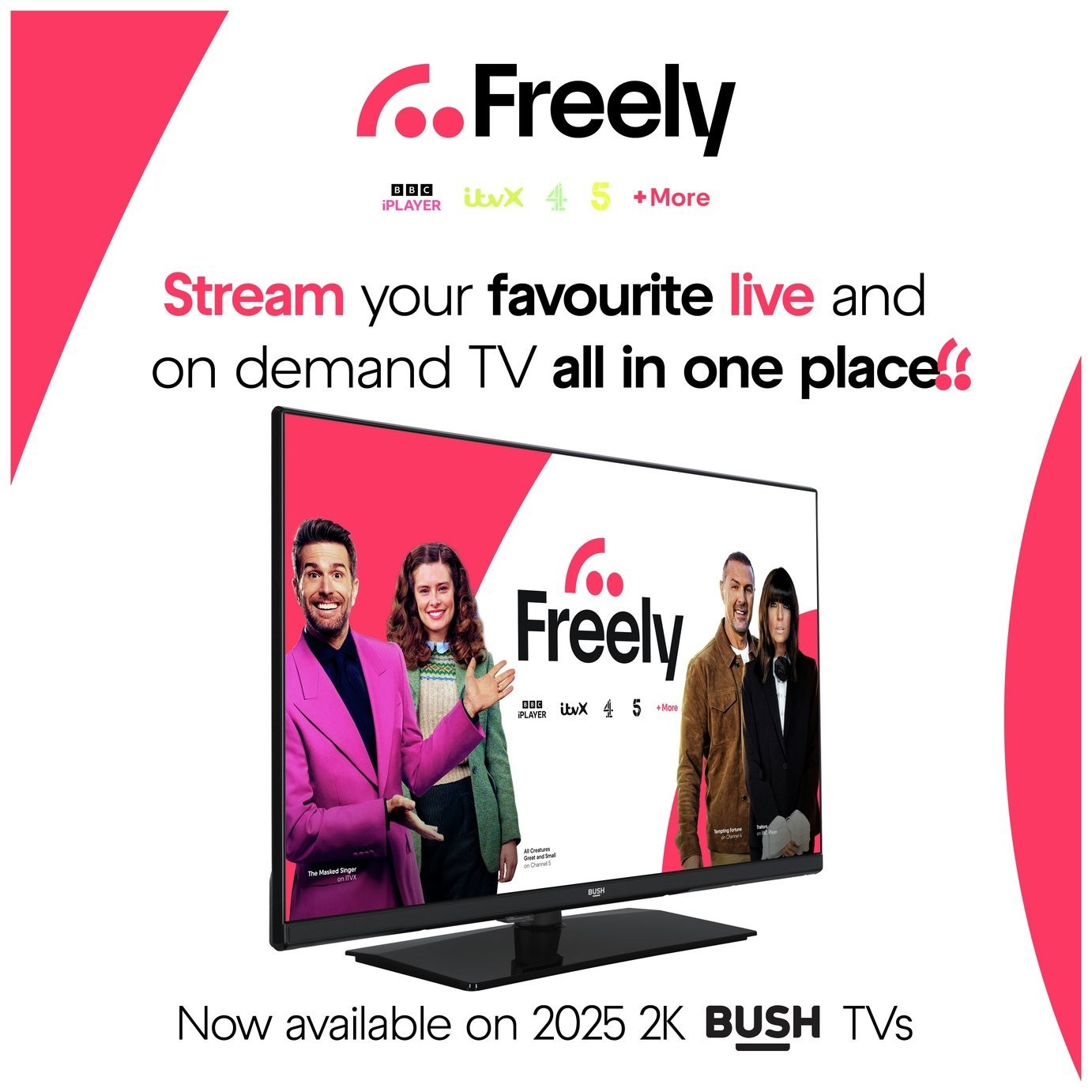 Bush 32 Inch Smart TV Full HD 32FT25CB 32